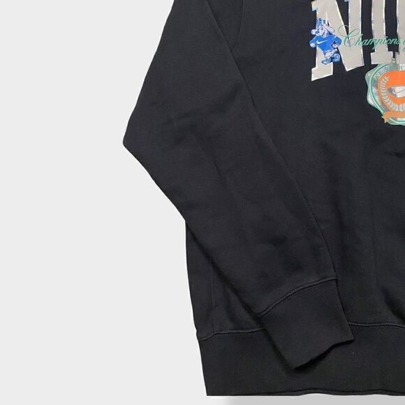 Nike NSW Club Black Sweatshirt Champions of Sport Crew Mens size M DR8033-010 - Picture 5 of 10